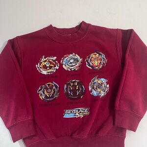 Kids Oversized Beyblades Sweatshirt